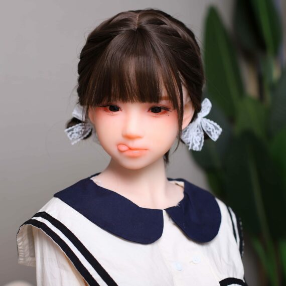 Juun Japanese Cute Mini Sex Doll With Movable Chin NakeDoll