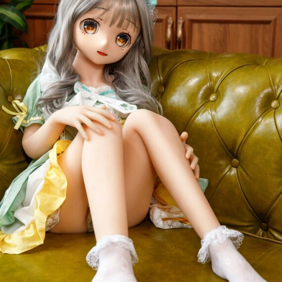 Akina Mini Anime Sex Doll With Pvc Head Nakedoll