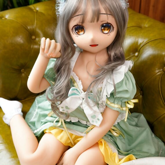 Akina Mini Anime Sex Doll With PVC Head NakeDoll