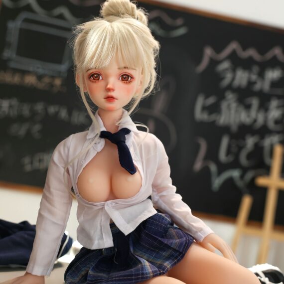 Fifi Cm Gro E Blonde Kleine Sexpuppe Mit Bjd Kopf Nakedoll