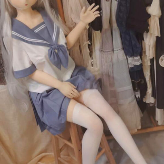 Alyssa Lovely Anime Sex Doll With Pvc Head Nakedoll