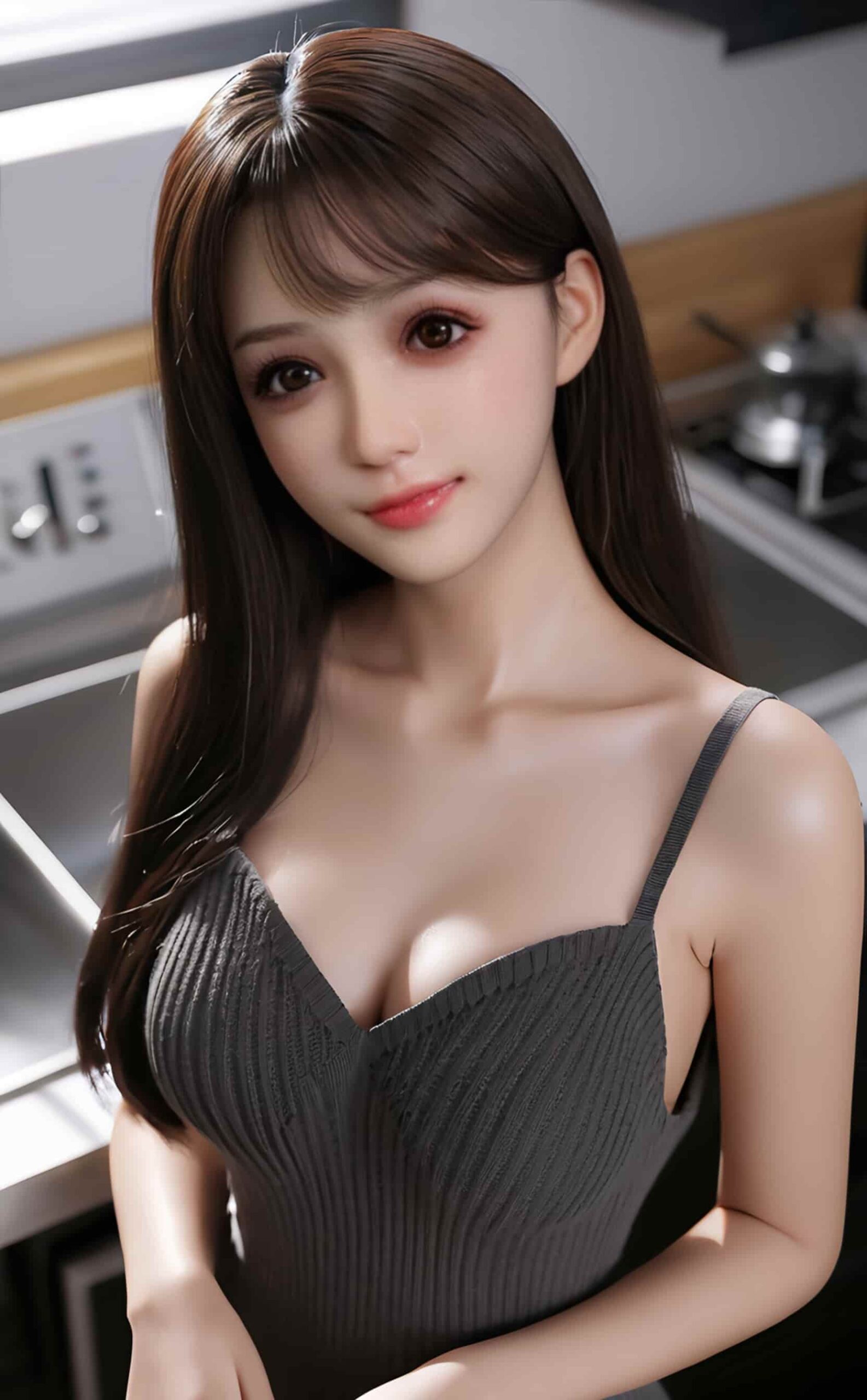 Alexandra Life Size Sex Doll With Silicone Head NakeDoll