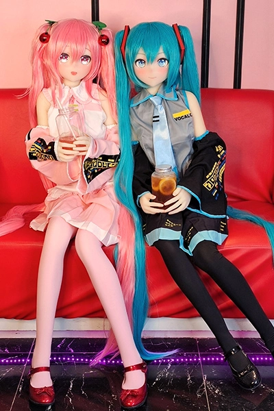 Hatsune Miku Small Breast Cute Anime Sex Doll Nakedoll