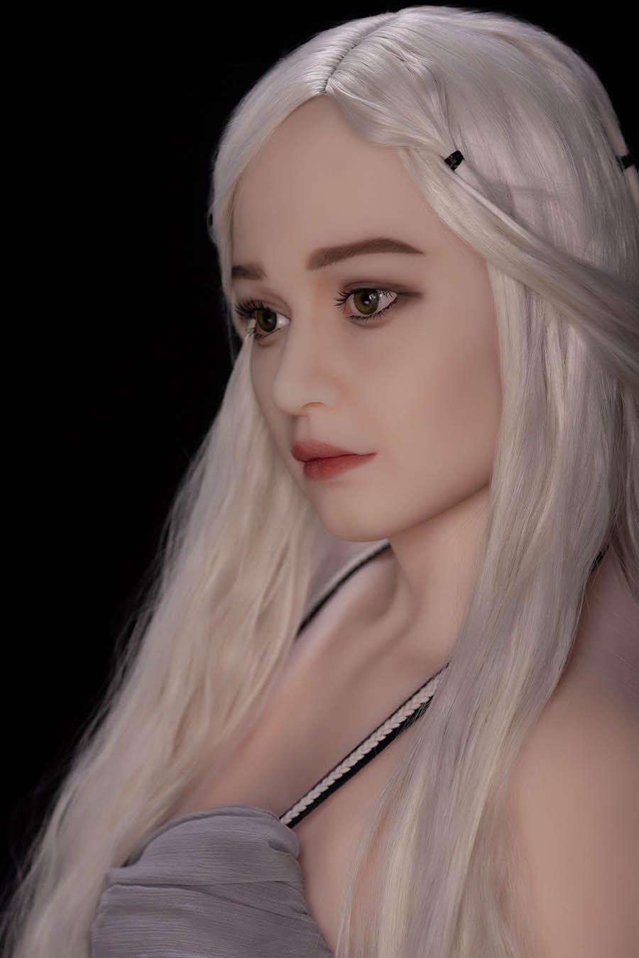 Daenerys Targaryen Poup e sexuelle aux cheveux argent s