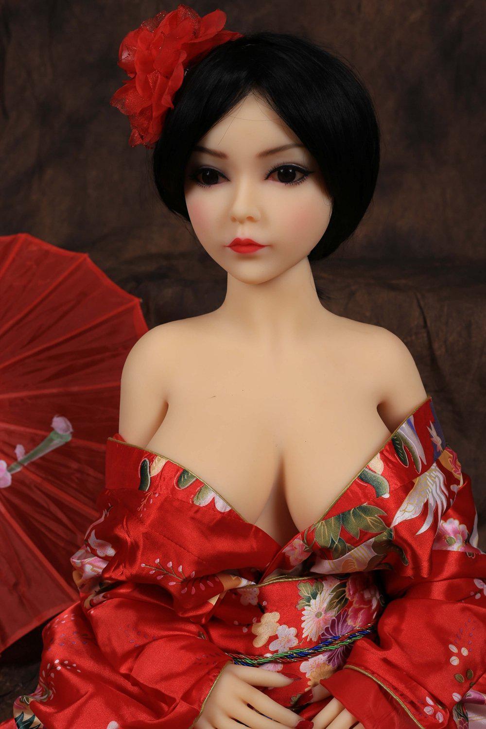 Oda - Geisha Janpanese Mini Doll- Realistic Sex Doll - Custom Sex Doll - VSDoll