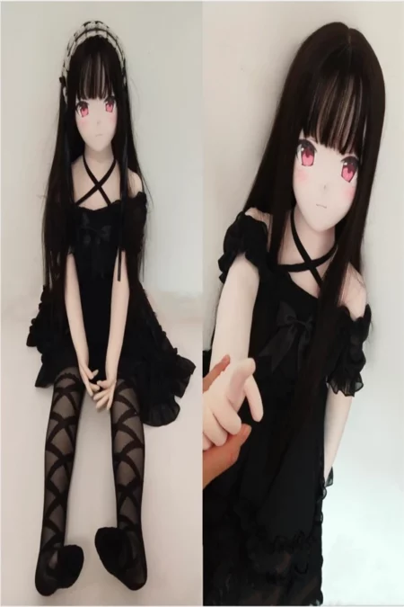 2-Lotalis-Black-Long-Hair-Lolita-Cute-Plush-Sex-Doll