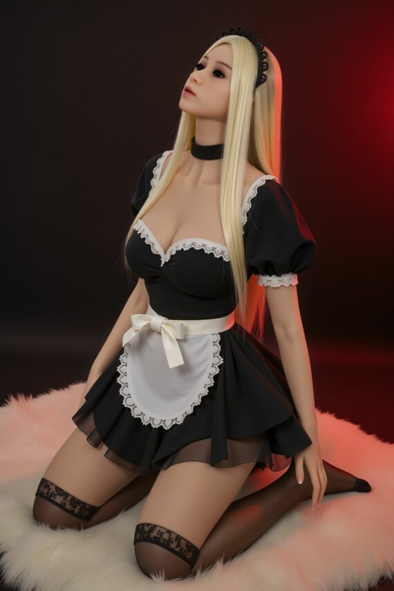 5-Cartwright-AI-Blonde-Small-Breast-Cute-Maid-Sex-Doll-scaled-1