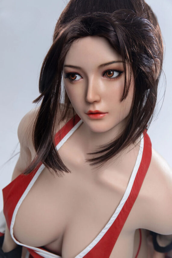 Mai Shiranui Bambola Del Sesso Cosplay Realistica Con Seno Grande Snk Con Testa In Silicone