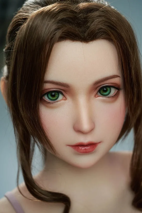 10-Aerith-Flat-Chest-Anime-Sex-Doll-with-Silicone-Head