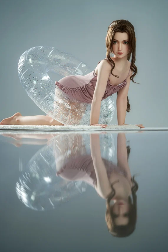 12-Aerith-Flat-Chest-Anime-Sex-Doll-with-Silicone-Head