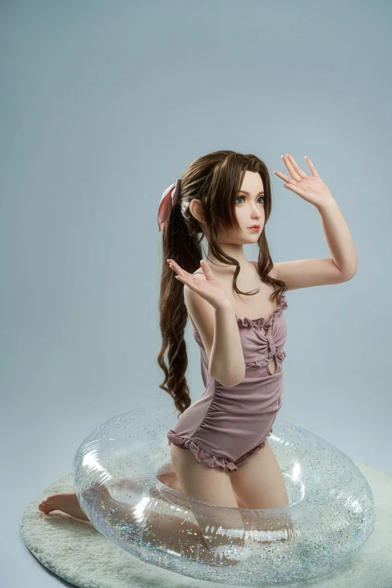 13-Aerith-Flat-Chest-Anime-Sex-Doll-with-Silicone-Head